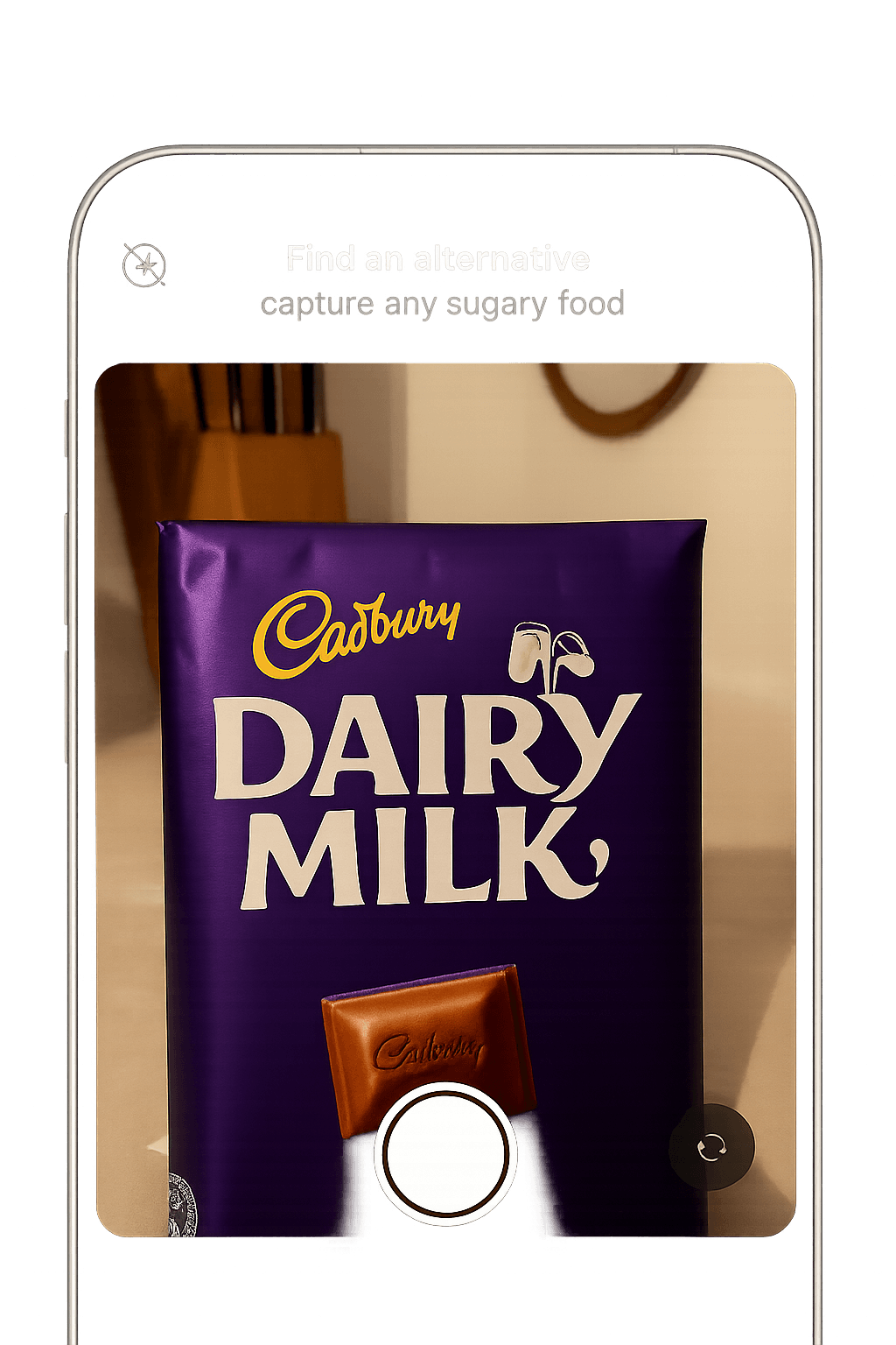 Sugaroff food scan example